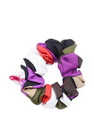Pucci Iris Print Silk Hair Tie Accessories