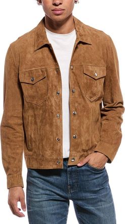 Eleventy Suede Shirt Jacket