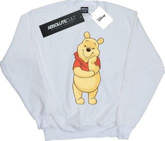Disney Dames/Dames Winnie De Poeh Schattig Sweatshirt (Wit)