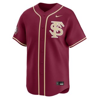 Nike Florida State Wordmark Nike Mens College Limited Baseball Jersey in Red | UNBB0HWFFTN-0YS