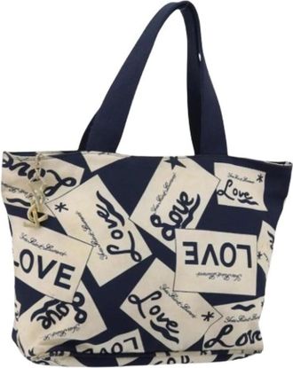 Saint Laurent Pre-owned Nylon Tote Bag - Dames - Vintage Shopper - Veelkleurig - ONE Size - Nylon - Vintage
