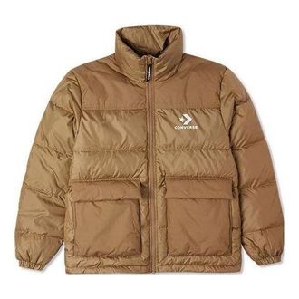 Converse Star Chevron Down Jacket Brown 10023755-A02