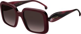 Etro 0083/S LHF/HA Womens Sunglasses Burgundy Size 54