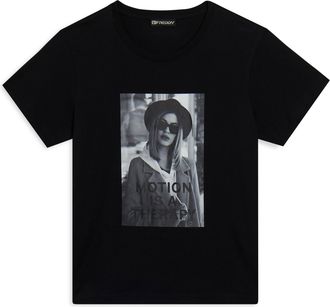Freddy T-shirt donna regular con stampa fotografica