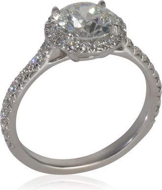 Tiffany & Co. Pre-Owned Tiffany & Co. 1.15 ct Round Brilliant Diamond Soleste Engagement Ring