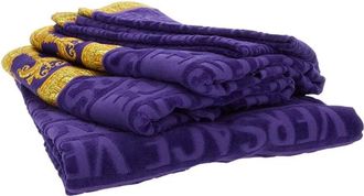 Versace Home, unisex, Paars, ONE Size, Katoen, I Heart Baroque 5-delige Handdoekenset