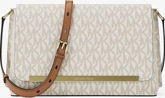 Michael Kors Evelyn Medium Signature Logo Crossbody Bag