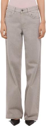 Helmut Lang Wardrobe Straight Leg Jeans in Glacier at Nordstrom, Size 26