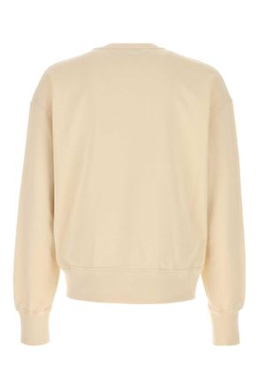 Alexander McQueen 839216qtadu 0996 Ivoryivory Tcottonrcottonrelastan Felpe Sweater