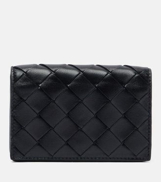 Bottega Veneta Portacarte in pelle Intrecciato