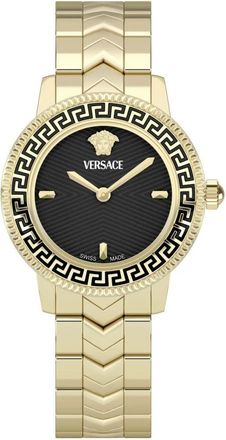 Versace V-Icon Watch - Dames - Horloges - Geel - ONE Size - Accessoires