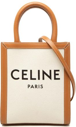 Celine Pre-owned Celine Mini Canvas Vertical Cabas Tote Ladies 5M6F57MY8GNBWUU4