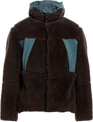 sacai ROPA DE ABRIGO - Borreguito y pelo ecol&oacute;gico en YOOX.COM