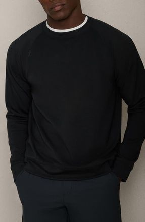 Rhone DreamState Sweatshirt in Pure Black at Nordstrom, Size Xx-Large