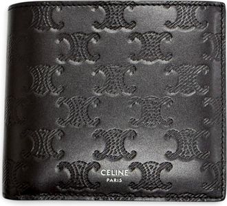 Celine Black Leather Wallet (Bi-Fold) (Pre-Owned)