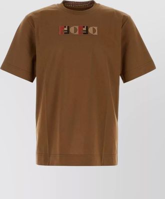 Fendi cotton regular-fit short-sleeve t-shirt