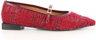 &Aacute;ngel Alarc&oacute;n Rode Damesschoenen Elegante Stijl - Dames - Ballerinas - Rood - 37 EU - Schoenen