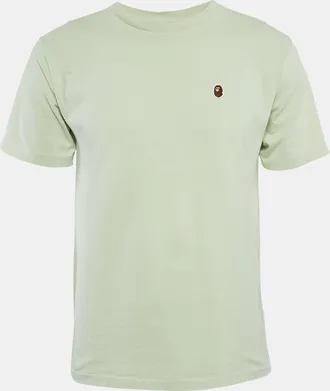 A Bathing Ape Green Cotton Crew Neck T-Shirt