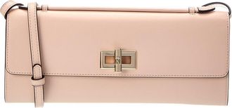 Furla Clara Leather Crossbody Clutch
