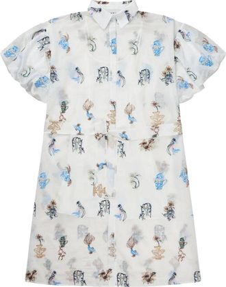 Munthe Midi Jurken - Dames - Casual kleedjes - Veelkleurig - L - Kleedjes