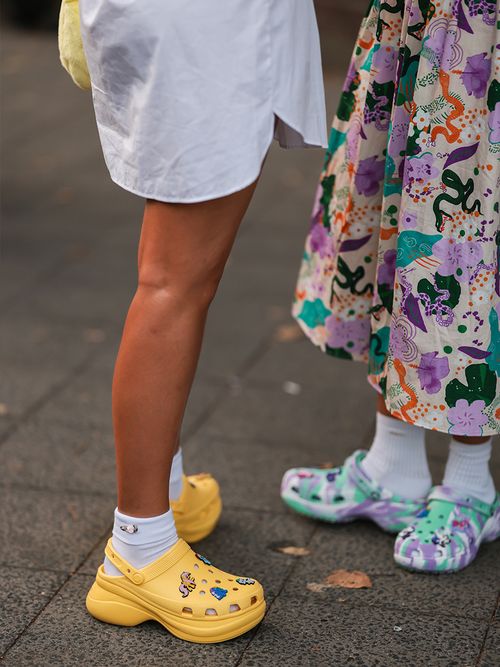 crocs, 4 shoes fashion girls are buying instead of sneakers