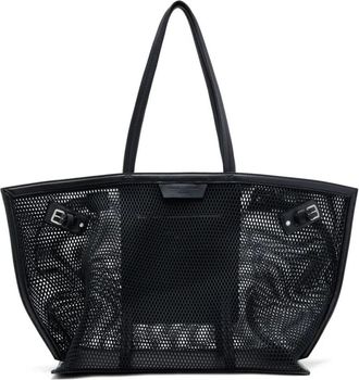 Proenza Schouler Days Carryall in Mesh - Dames - Shoppers - Zwart - ONE Size - Polyester - Tassen
