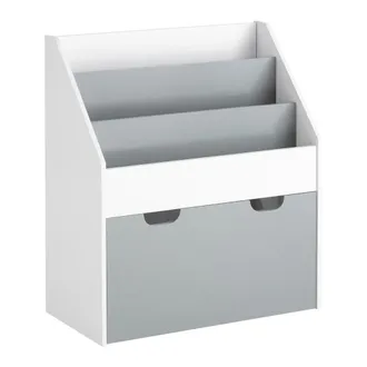 SoBuy Sobuy - Librer&iacute;a Infantil Para Ni&ntilde;os Con 3 Estanter&iacute;as Y 1 Caj&oacute;n Estanter&iacute;a Est&aacute;ndar Infantil H70cm Kmb17-hg Es