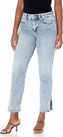 Paige Cindy Vintage High Rise Straight Leg Jeans In Rizzo
