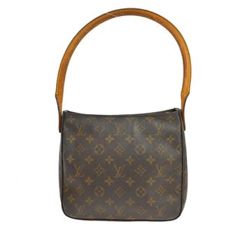 Louis Vuitton Monogram Looping Handbag Monogram Canvas Brown Canvas Handbag (Pre-Owned)