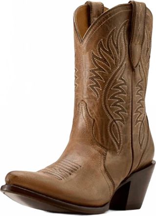 Ariat Womens Julietta J-Toe Western Fashion Boots In Fawn