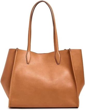 Madewell Lexington Tote Bag Womens Brown Leather Crossbody Strap Handbag GBO3992