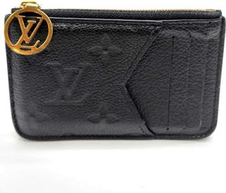 Louis Vuitton Black Monogram Empreinte Coin Purse/Coin Case (Pre-Owned)