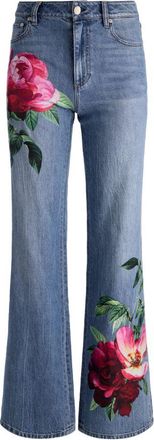 Alice & Olivia Alice + Olivia bestickte Jeans