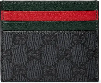Gucci CARD HOLDER WITH CARD SLOTS AND WEB RIBBON - Gucci - Man