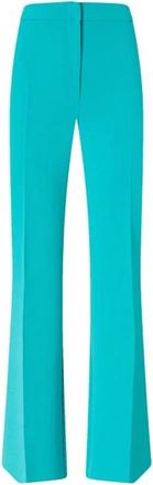 Pinko Edamame Pantalone Canvas Tecni - Dames - Wijde Broeken - Groen - L - Broeken