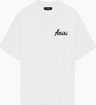 Amiri Mens Amiri City T-Shirt in White - Size: 36