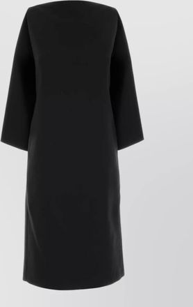 Jil Sander silk blend mini dress