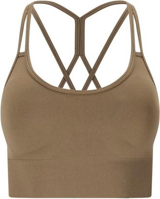 ENDURANCE Missori V2 Seamless Bra Sport-BH f&uuml;r Damen | braun