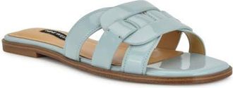 Nine West Glorie Slide Sandal in Light Blue at Nordstrom, Size 8.5