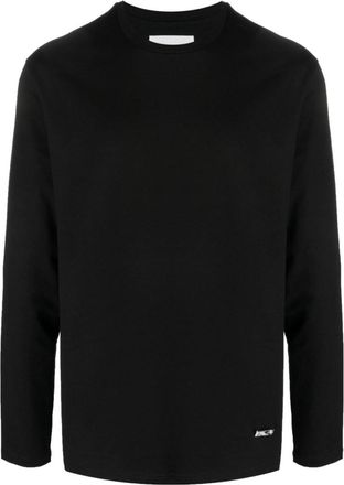 Jil Sander Black T-shirt with logo