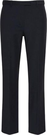 Max Mara Stretch Cotton-Blend Trousers, Brand Size 42IT_40F ( US Size 8 )