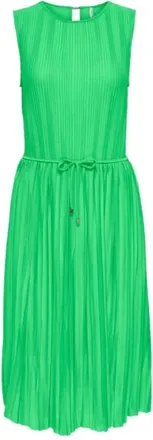 Only Zomer Groene Mouwloze Jurk - Dames - Casual kleedjes - Groen - S - Polyester - Kleedjes