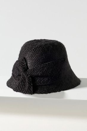 San Diego Hat Company Knit Bow Cloche Hat