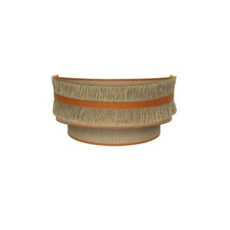 Fabrilamp Lampada da parete natalia 1xe27 saco-arancio 17x30x15 cm