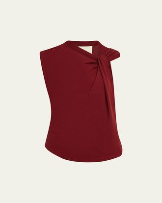 Isabel Marant Nayda Asymmetric Cotton T-Shirt