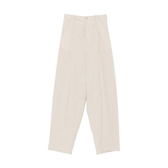 N&deg;21 Pantaloni a palazzo a righe - - Trousers - Donna - Beige - M