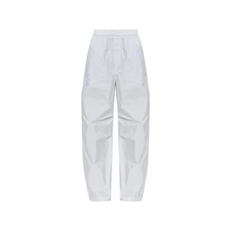Alexander Wang Alexander Wang, Wide Trousers, female, White, Size: S Striped Palazzo