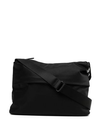 agn&egrave;s b. Voyage logo-plaque crossbody bag - women - Nylon - OS - Black