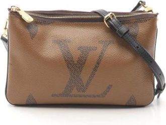 Louis Vuitton Pre-owned Shoulder Bags, female, Beige, Size: ONE SIZE Pre-owned Canvas louis-vuitton-bags