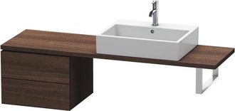 Duravit Armario Consola Bajo L-cube 520x477x400mm Casta&ntilde;o